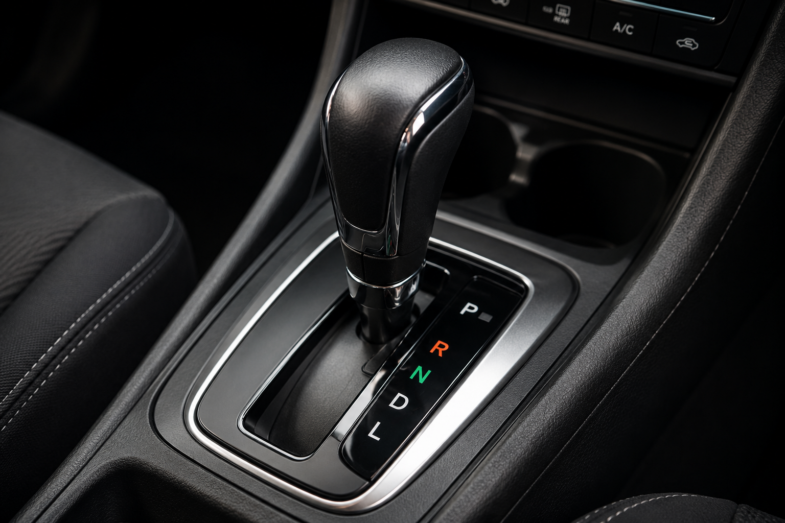 Automatic gear selector for automatic driving lessons