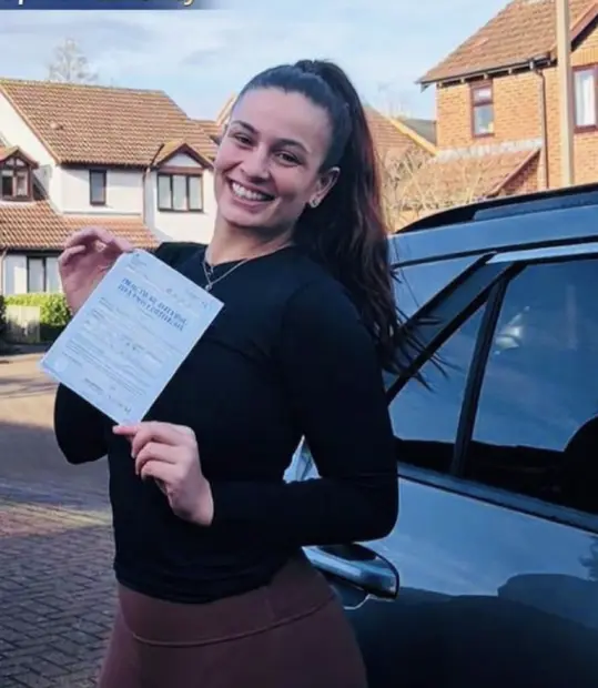 A SAR Driving School pupil, passed with SAR Driving School