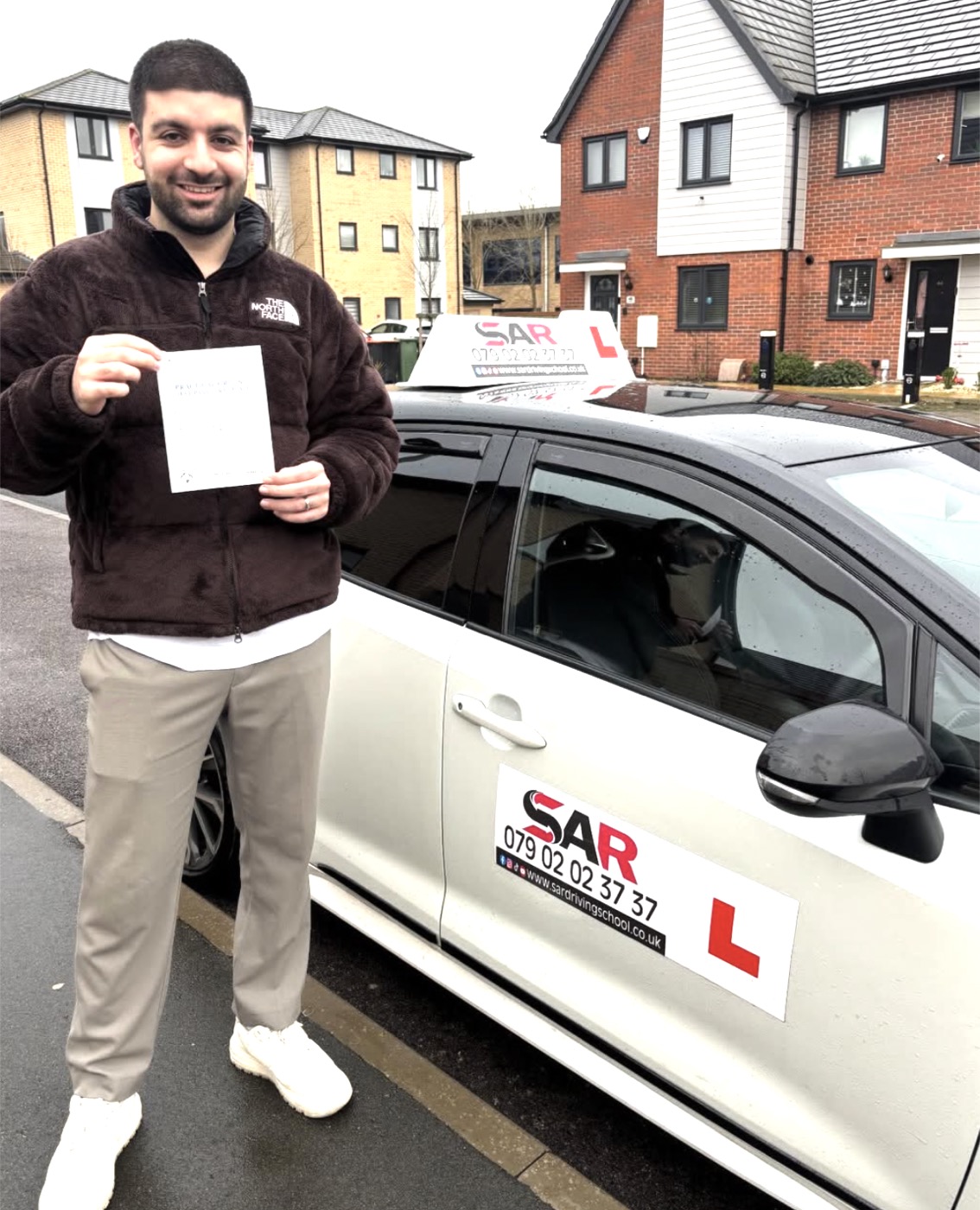 SAR Driving School pass photo