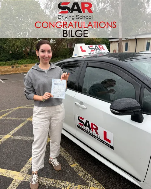 Bilge, passed with SAR Driving School