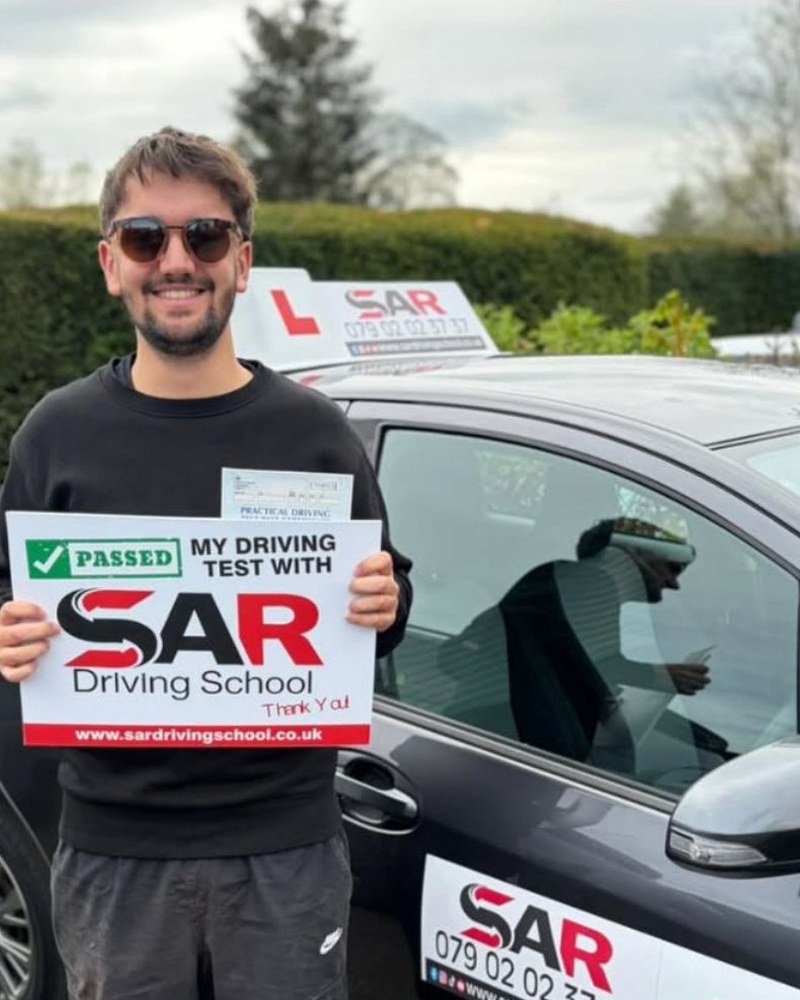 SAR Driving School pass photo